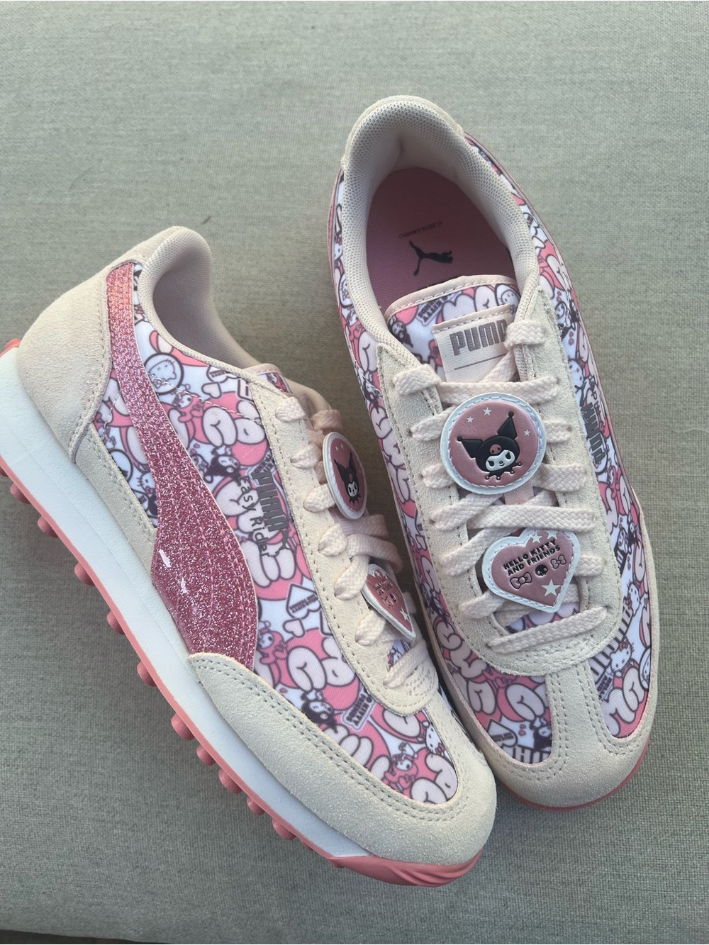 Puma X Hello Kitty sneaker shoes NWT